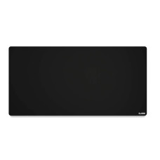 Glorious GMP 2 - 3XL Extended Gaming Mouse Mat/Pad - Large, Wide (3XL Extended) Black Cloth Mousepad, Stitched Edges | 60.96 x121.92cm (G-3XL Black)